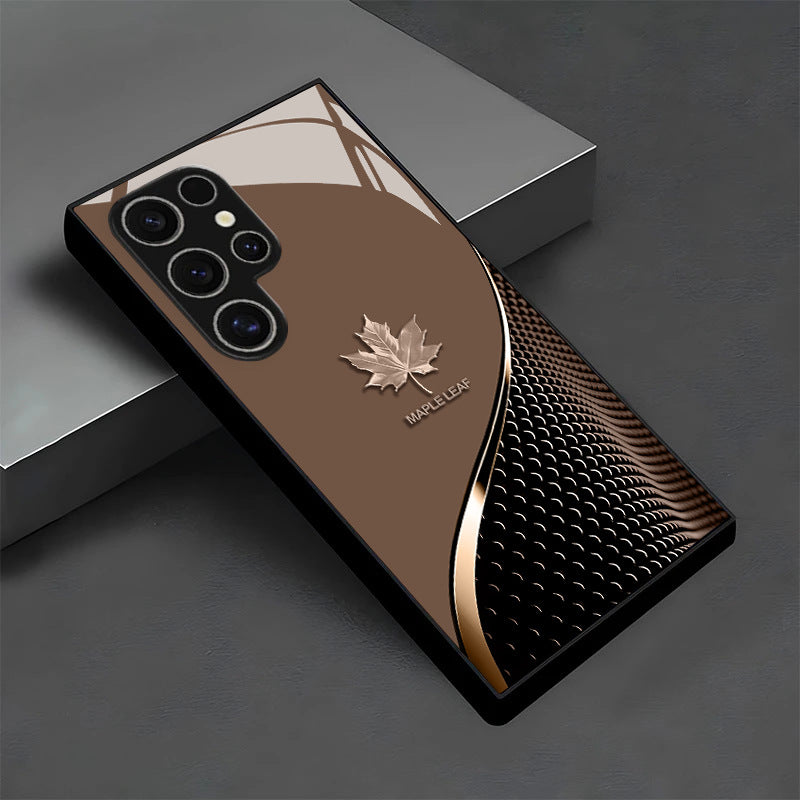 Maple Leaf Pattern Hard Case for Samsung