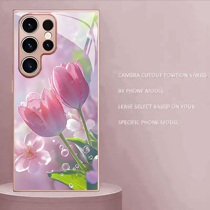 Tulip Pattern Hard Case for Samsung