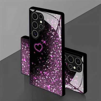 Glitter Star Hard Case for Samsung Galaxy