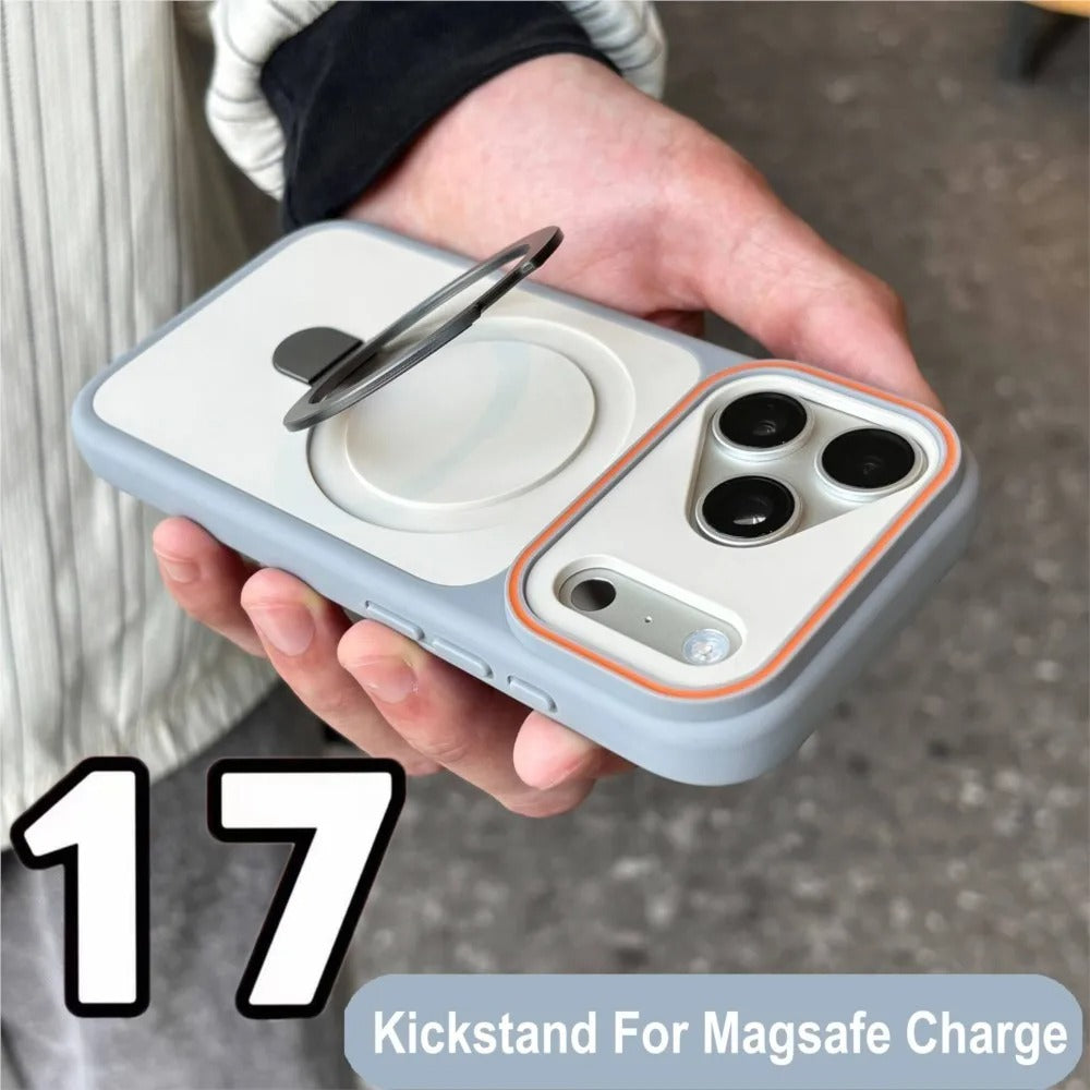 Large Window Kickstand Case for iPhone