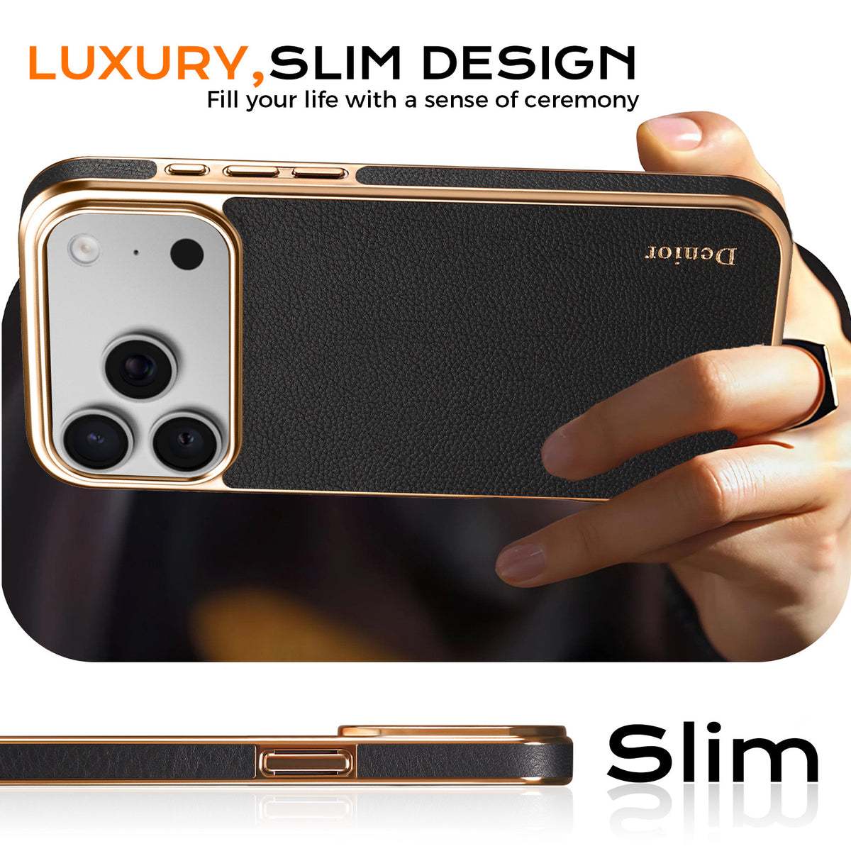 Premium Leather Phone Case for iPhone