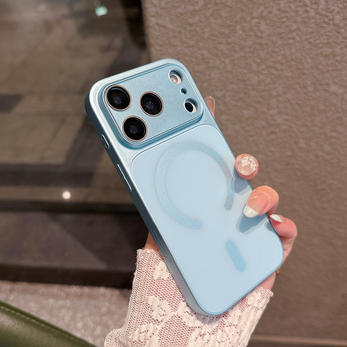 Lens Protection Matte Case for iPhone