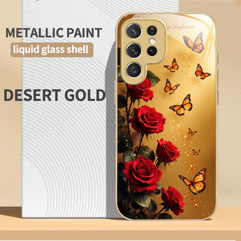 Rose Pattern Hard Case for Samsung