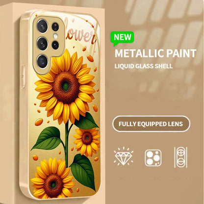 Sunflower Pattern Hard Case for Samsung