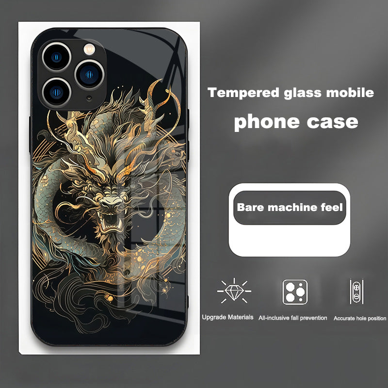 Luxury Color Chinese Dragon Case For iPhone