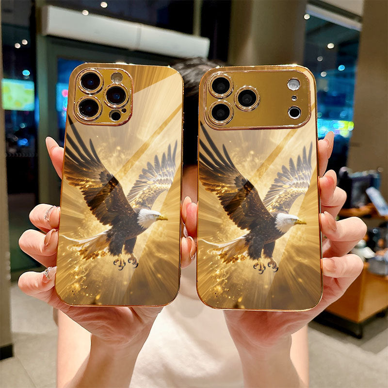Eagle Pattern Hard Case for iPhone