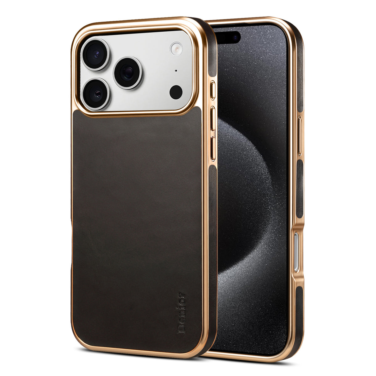 Smooth Leather Phone Case for iPhone