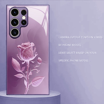 Rose Pattern Hard Case for Samsung