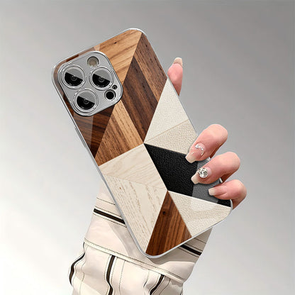 Wood Grain Pattern Case for iPhone