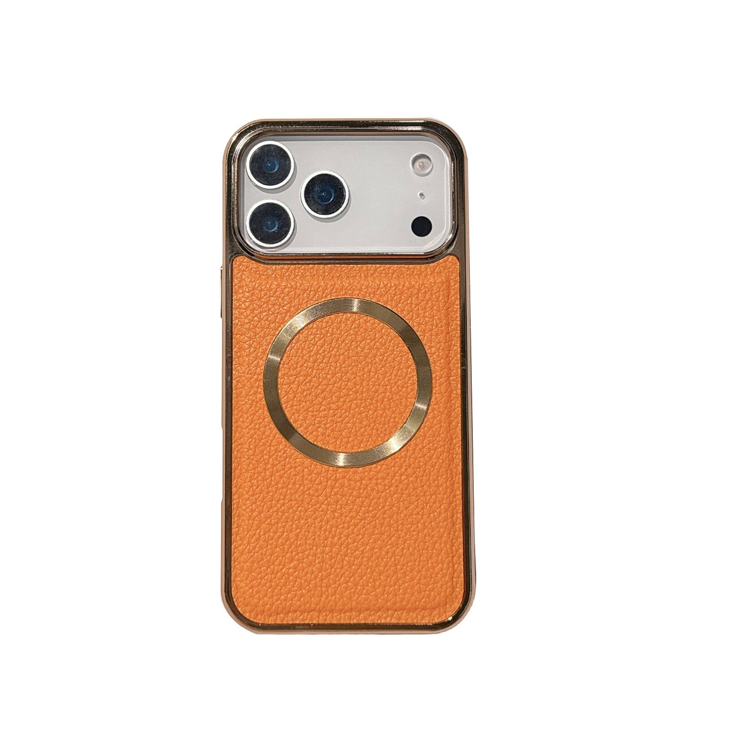 Lychee Print PU Leather Case for iPhone