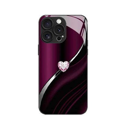 Sparkling Heart Hard Case for iPhone