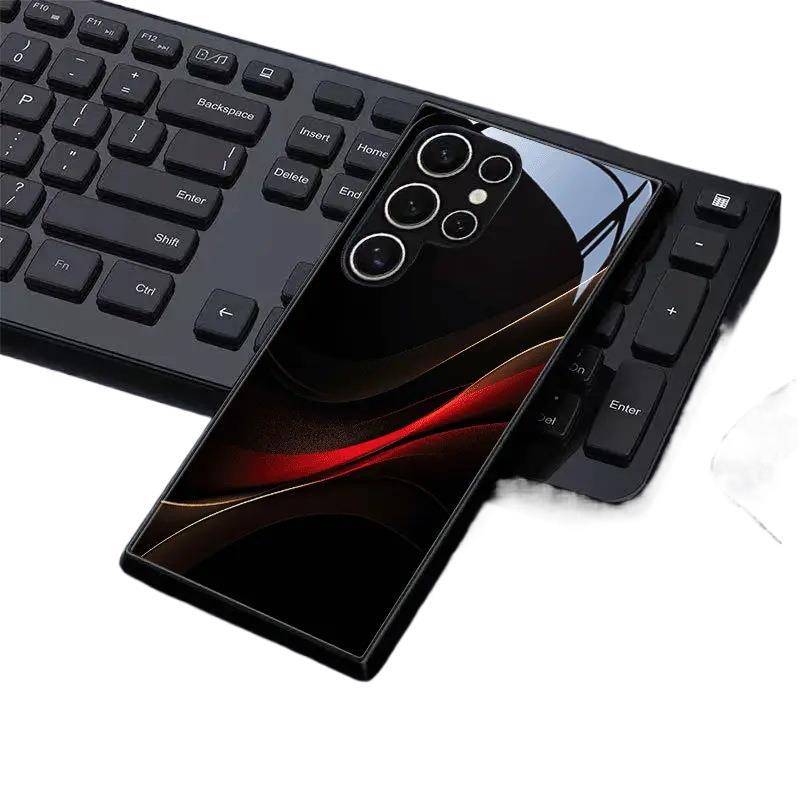 Black and Red Hard Case for Samsung