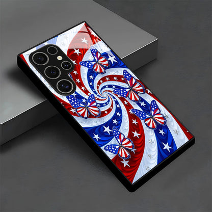 Star-Spangled Butterfly Hard Case for Samsung