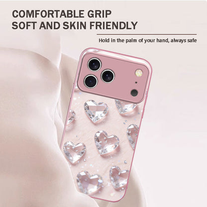 Love Heart Pattern Hard Case for iPhone
