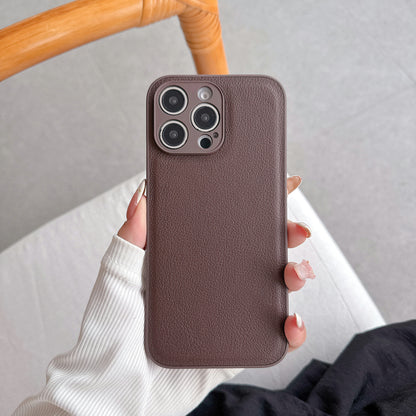 Litchi Grain Leather Case for iPhone