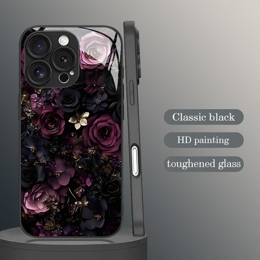 Dark Night Rose Hard Case for iPhone