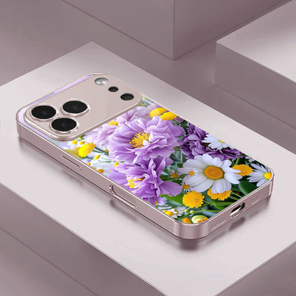 Lisianthus Pattern Hard Case for iPhone