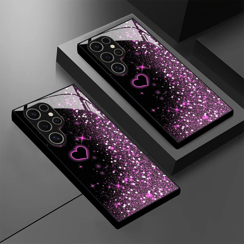 Glitter Star Hard Case for Samsung Galaxy