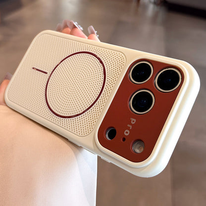 Contrast Lens-Guard Cooling Case for iPhone