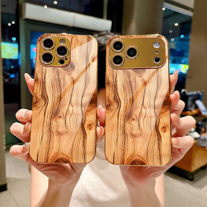 Wood Grain Pattern Hard Case for Samsung