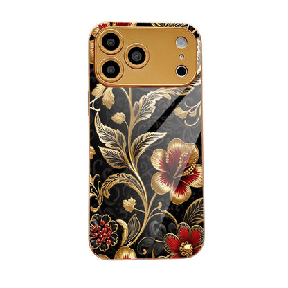 Hibiscus Pattern Hard Case for iPhone