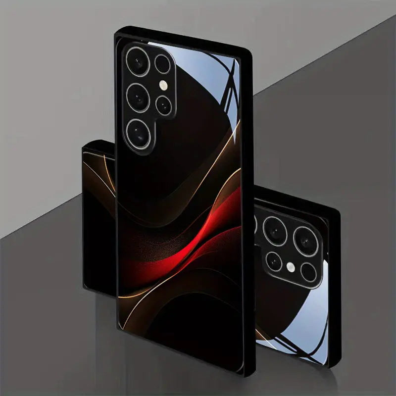 Black and Red Hard Case for Samsung