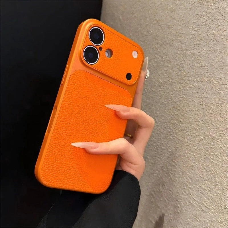 Classic Litchi Textured Case for iPhone