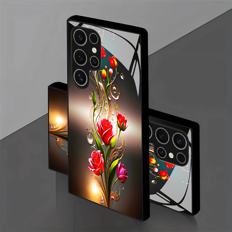 Warm-Toned Bouquet Hard Case for Samsung