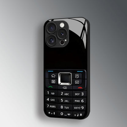 Vintage Keypad Design Hard Case for iPhone