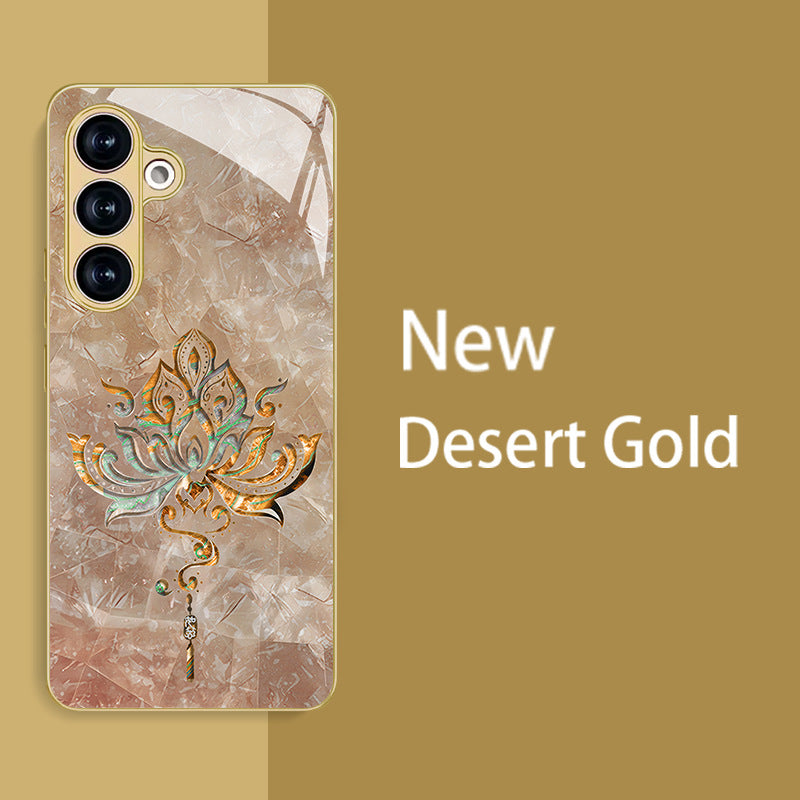 Lotus Pattern Hard Case for Samsung