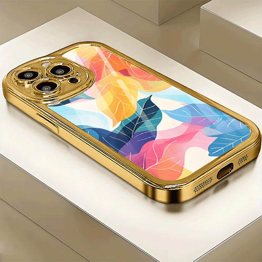 Colorful Leaves Hard Case for iPhone