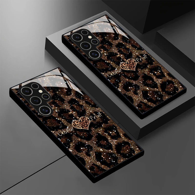 Love Leopard-print Pattern Hard Case for Samsung