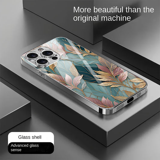 Golden Branch Design Hard Case for iPhone
