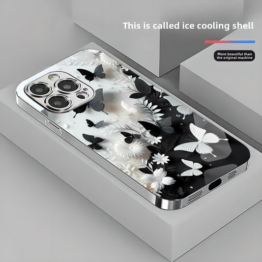 Butterfly Pattern Hard Case for iPhone