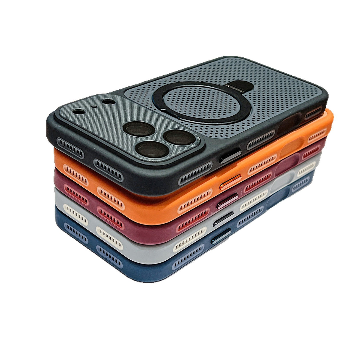 Cooling Mesh Stand Case for iPhone