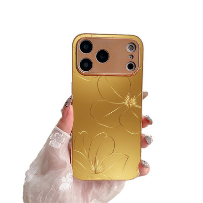 Minimalist Flower Pattern Hard Case for iPhone