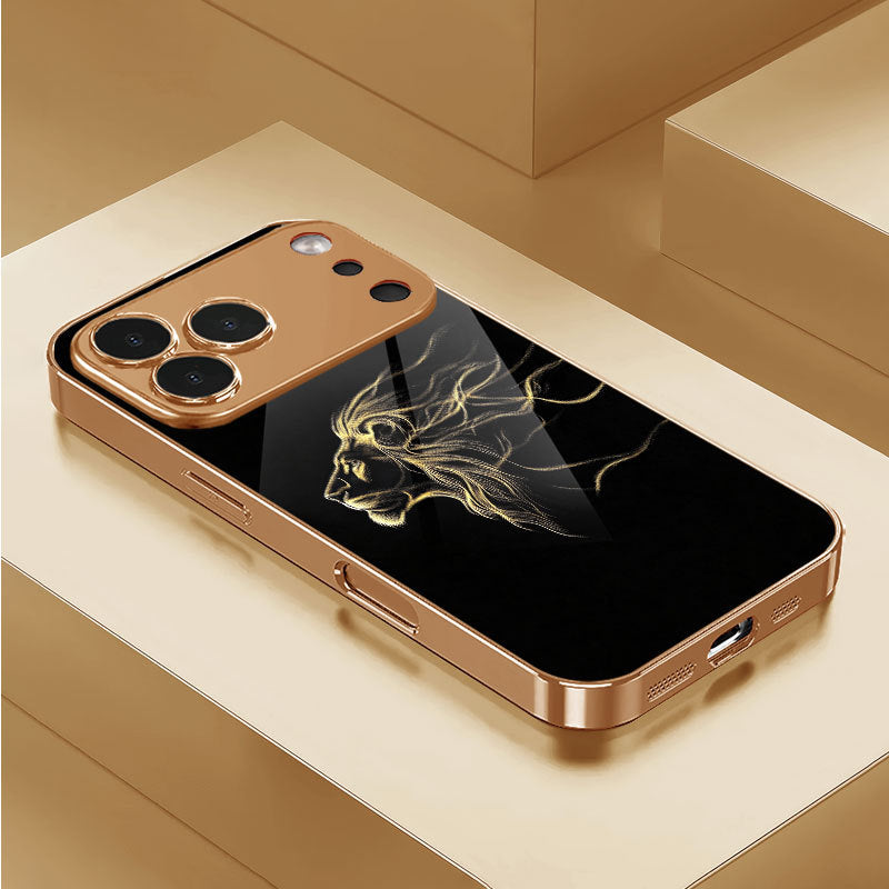 Lion Pattern Hard Case for iPhone