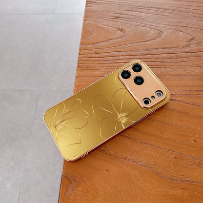 Minimalist Flower Pattern Hard Case for iPhone