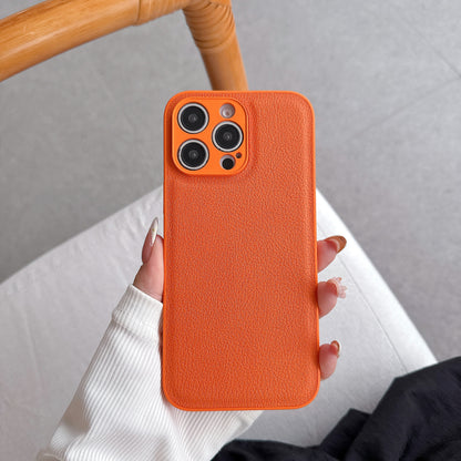 Litchi Grain Leather Case for iPhone