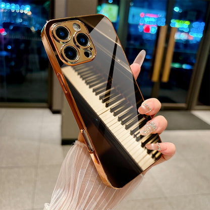 Piano Keys Pattern Hard Case for iPhone