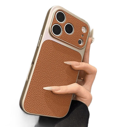 Classic Litchi Textured Case for iPhone