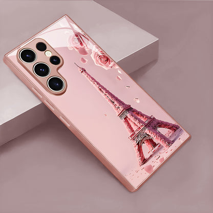 Rose Tower Pattern Hard Case for Samsung