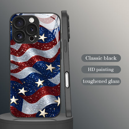 Star Pattern Hard Case for iPhone