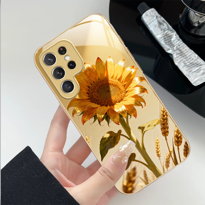 Sunflower Pattern Hard Case for Samsung