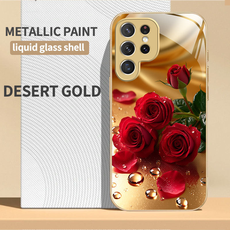 Rose Pattern Hard Case for Samsung