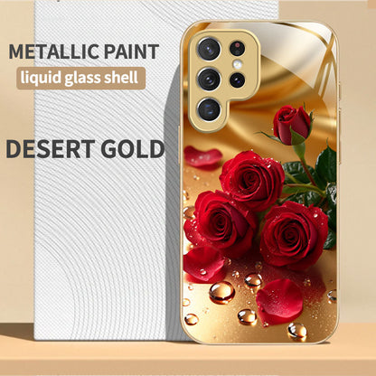 Rose Pattern Hard Case for Samsung
