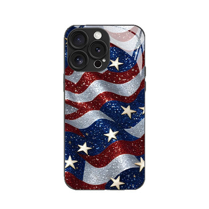 Star Pattern Hard Case for iPhone