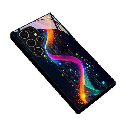 Cyber Neon Pattern Hard Case for Samsung