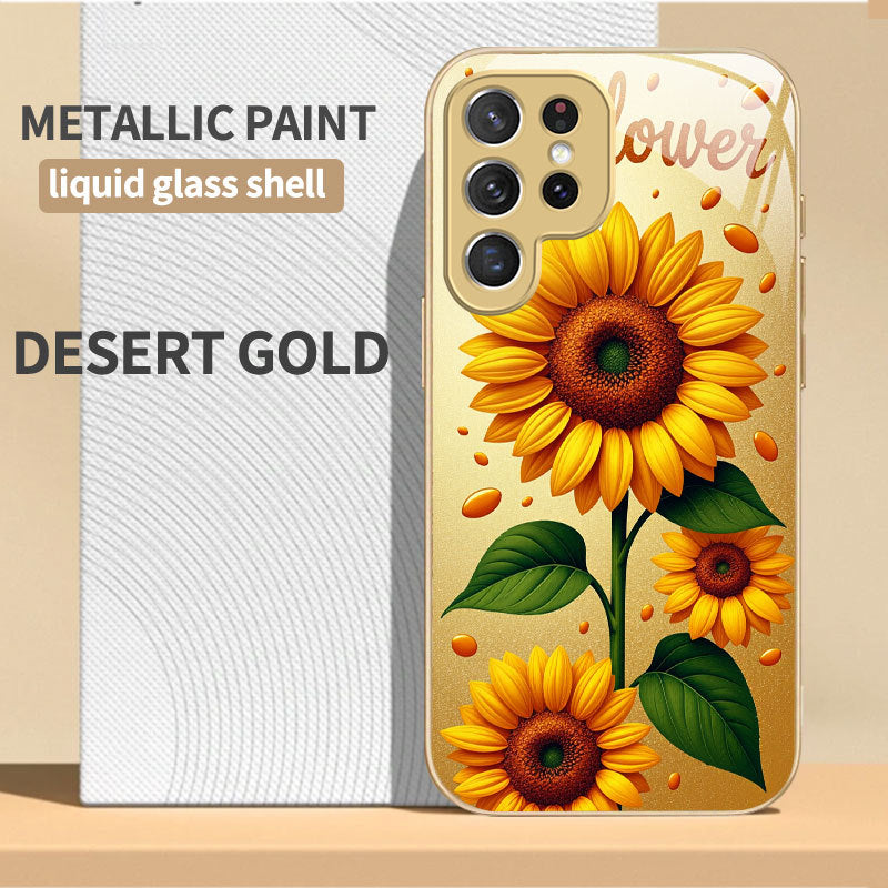Sunflower Pattern Hard Case for Samsung