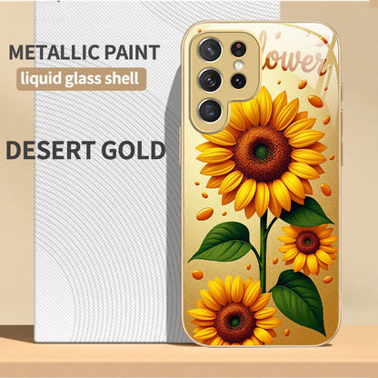 Sunflower Pattern Hard Case for Samsung